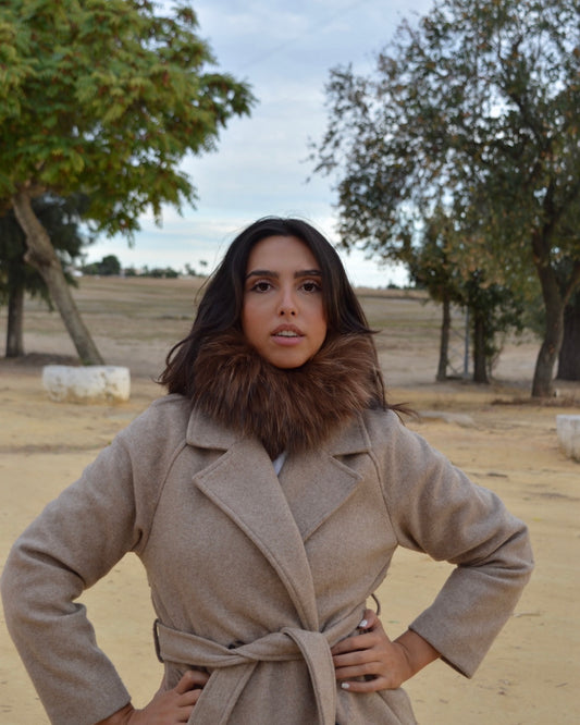 Cuello Nuvia Marrón