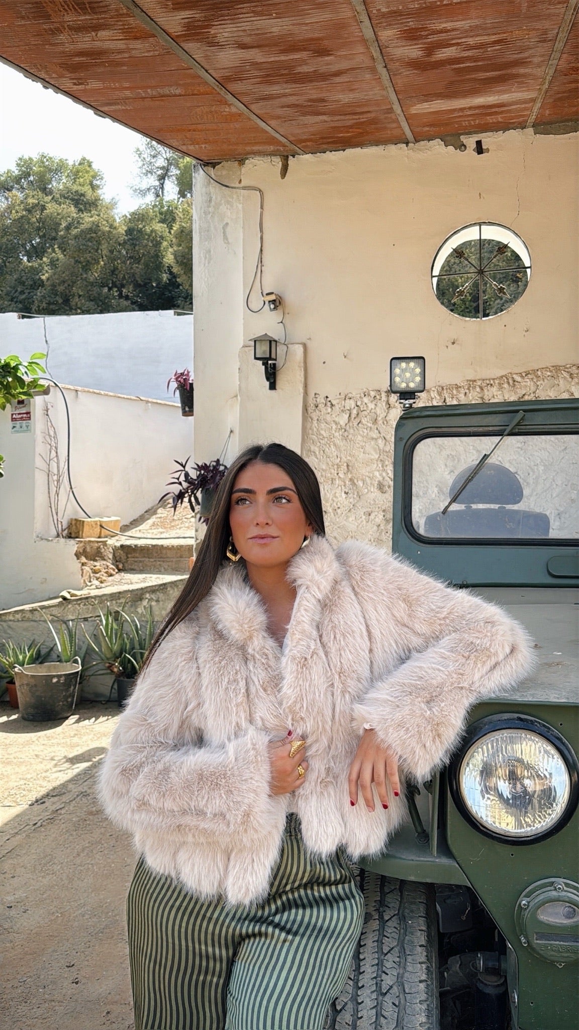 Abrigo Invernia Beige