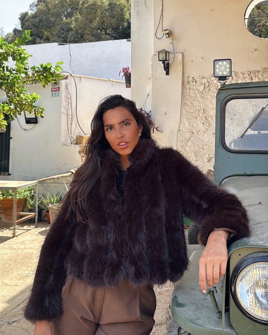 Abrigo Invernia Marrón