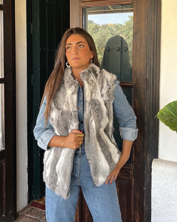 Chaleco Agata Gris