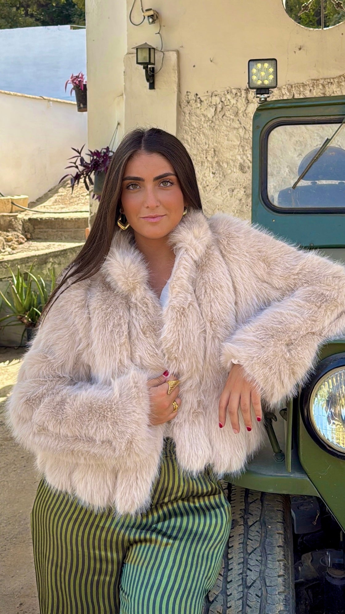 Abrigo Invernia Beige