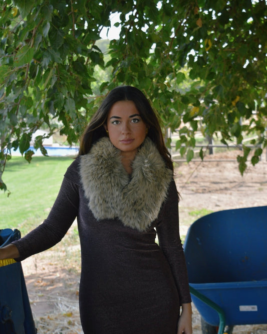 Cuello Servia Marron